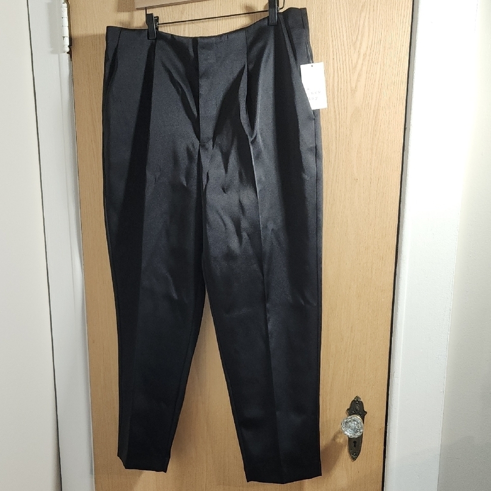 a new day Women's Elegant Black Trousers - Picture 2 of 9